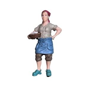 Schleich Farm World Woman with Egg Basket‎ 13459 Retired Figure Farmer